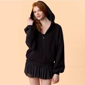 NWT! Blogilates Target X - Women's Marshmallow Full Zip Hooded Sweatshirt Size S